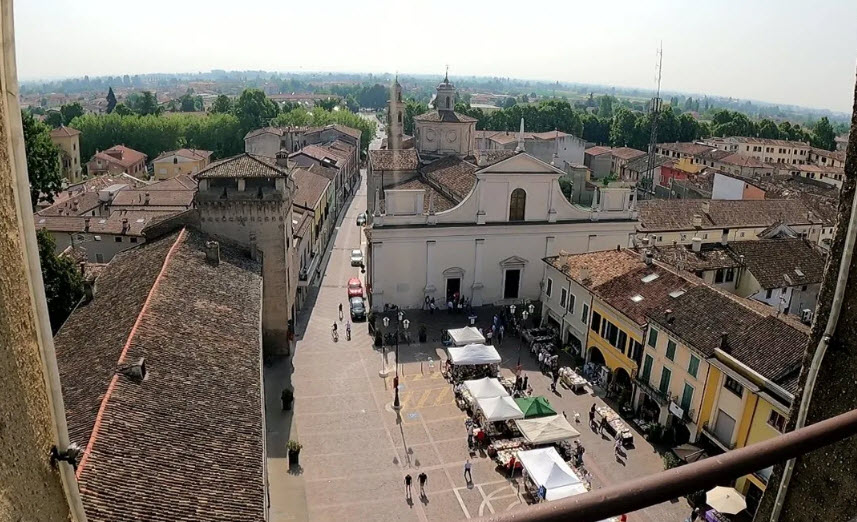City of Castel Goffredo, Italy